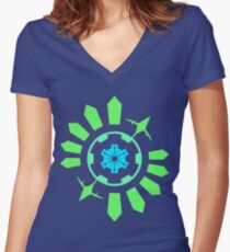 Time Gear Women's Fitted V-Neck T-Shirt