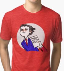updated autopsy report Tri-blend T-Shirt