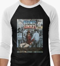 Bernie Sanders Circa 1963 Men's Baseball ¾ T-Shirt