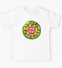 ethnic pattern leaves Kids Tee