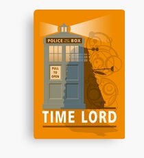 Time lord Canvas Print