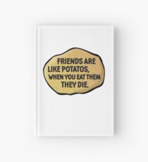 Funny Random Humour Joke Comedy Weird Hardcover Journal