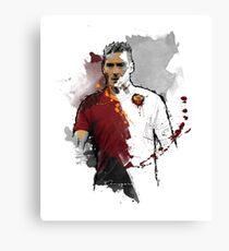 Francesco Totti Painting Canvas Print