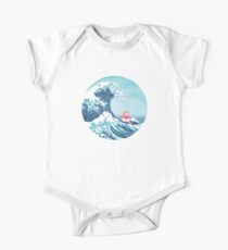 Ponyo and the great wawe (best version) One Piece - Short Sleeve
