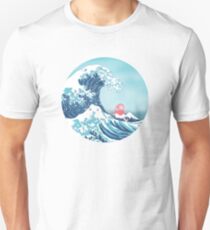 Ponyo and the great wawe (best version) Unisex T-Shirt
