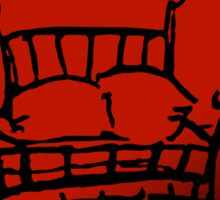 &quot;Red Bedroom Records&quot; Stickers by seeleybooth | Redbubble