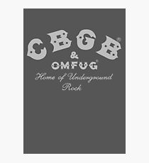 Iconic Club 2 (grey) Photographic Print