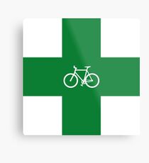 Bike Pharmacy Metal Print