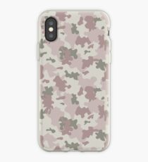 Light Pink Camouflage iPhone Case