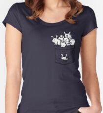 Bunnies! Women's Fitted Scoop T-Shirt