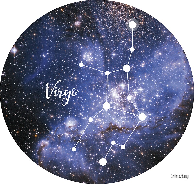 &ldquo;Virgo Zodiac Sign, August 23 - September 22&rdquo; Stickers by irinatsy