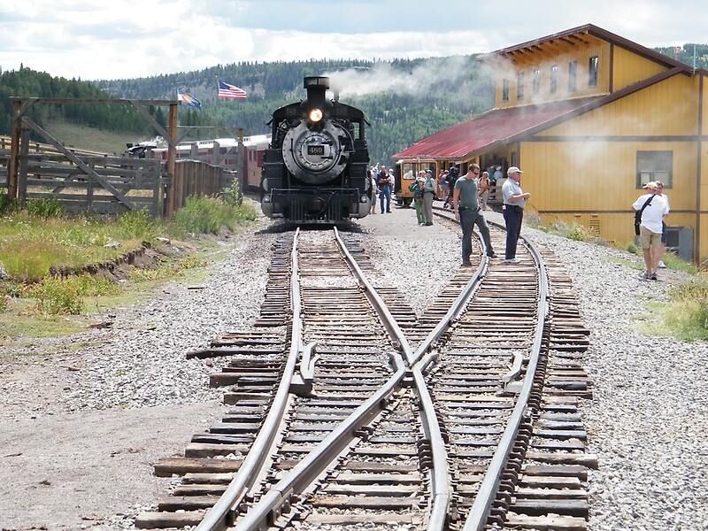 "Cumbres-Toltec Narrow-Gauge Railroad,Colorado" by lenspiro | Redbubble