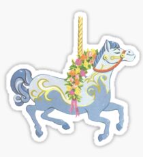 Jolly Holiday Carousel Sticker