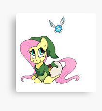 Hey, Fluttershy, Listen! Metal Print