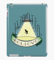 Believe iPad Case/Skin