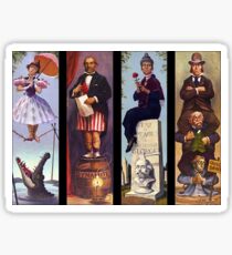 Haunted mansion all character Sticker
