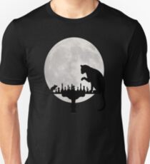 Katze und Ratte, die Schach spielen Unisex T-Shirt