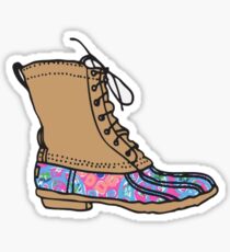 Lilly Bean Boot Sticker