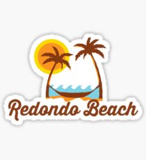 Redondo Beach - California. Sticker