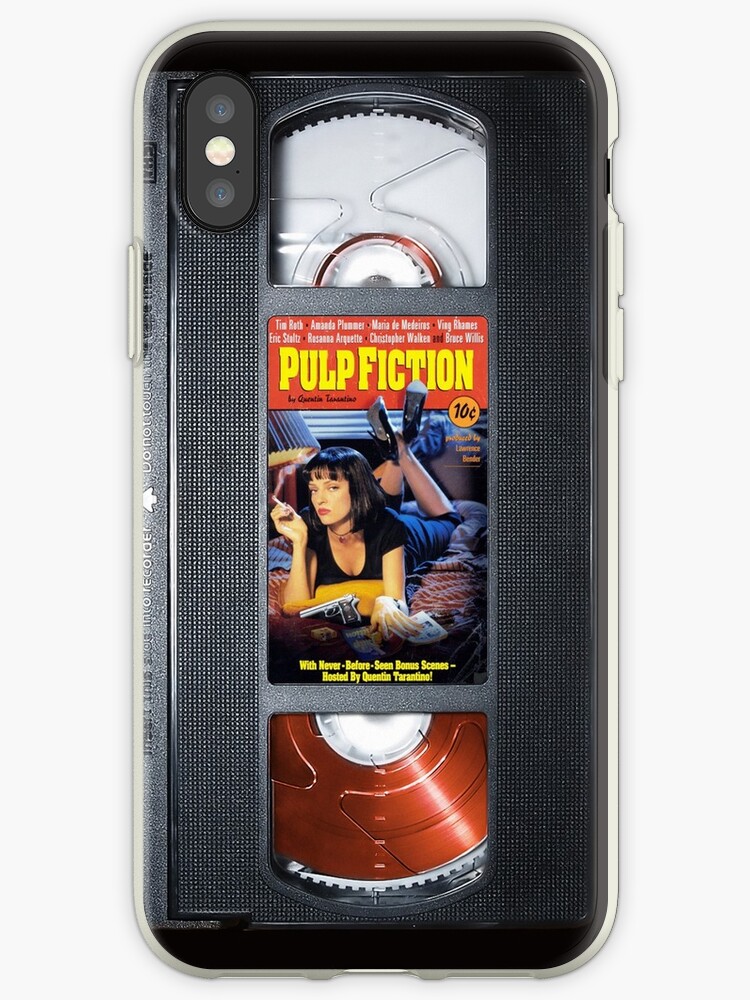 Pulp Fiction VHS Tape Retro iPhone Cover