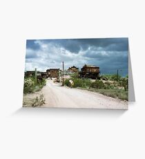 Goldfield. Greeting Card
