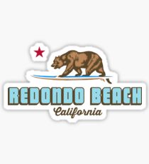 Redondo Beach - California. Sticker