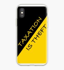 Besteuerung ist Diebstahl iPhone-Hülle & Cover