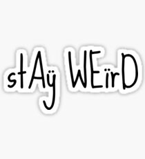 Bleib komisch Sticker