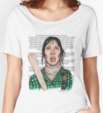 Camiseta ancha para mujer El brillo
