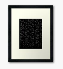 Pillars Framed Print