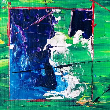 Artwork thumbnail, Abstract Painting with Green Tendency by Claudiocmb
