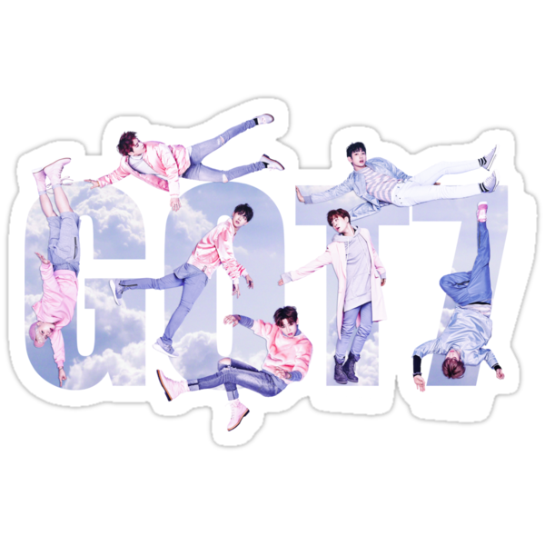 got7 stickers by euphoriclover redbubble