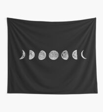 Phases Of The Moon Wall Tapestry