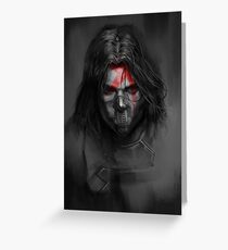 Winter Soldier,Bucky Greeting Card