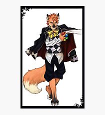 Anthro 'Joker'(Book of Circus)- Onyx Art Studios Photographic Print