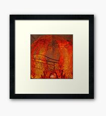 How do we sleep... Framed Print
