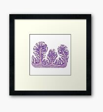 Magic forest (intestine cells) Framed Print
