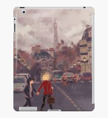 Vinilo o funda para iPad París bajo la lluvia