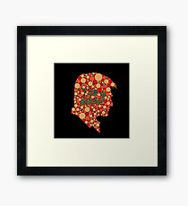 I Aim To Misbehave Framed Print