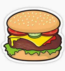 Cheeseburger Sticker