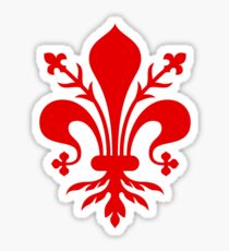 Fleur-de-lis Florence Sticker