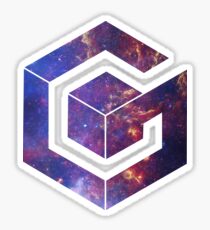 Galaxy Cube Sticker