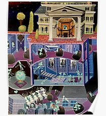 Haunted mansion inspired Poster