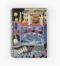 Haunted mansion inspired Spiral Notebook