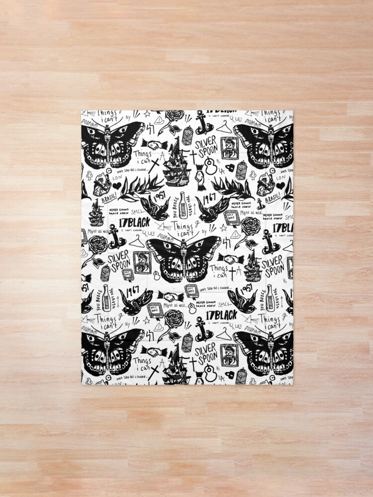 Alternate view of Harry - All Tattoos Comforter