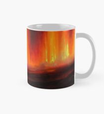 Vulkan Kilauea auf der großen Insel von Hawaii ausbrechen - Lava Curtain Tasse