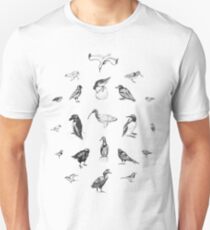 Manx Fauna - Birds Unisex T-Shirt