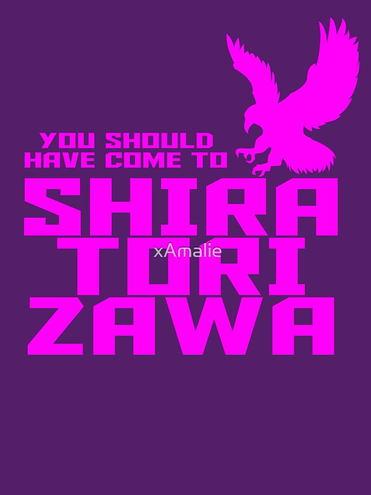 you should have come to shiratorizawa shirt