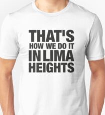 Lima Heights - Black Unisex T-Shirt