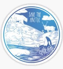 Die Arktis retten! Sticker